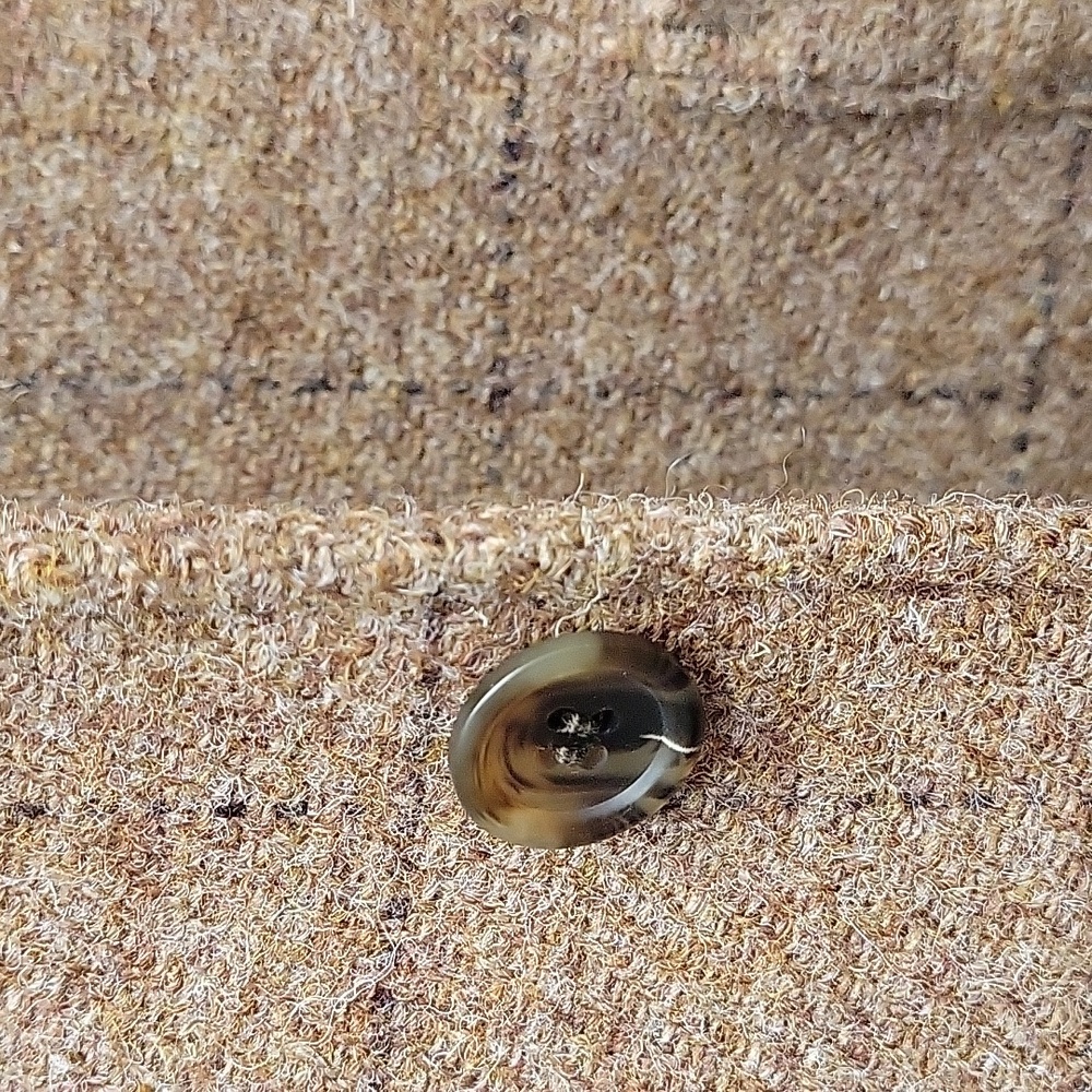 Timothy Everest Harris Tweed Brown Windowpane Blazer - Picture 3 of 11